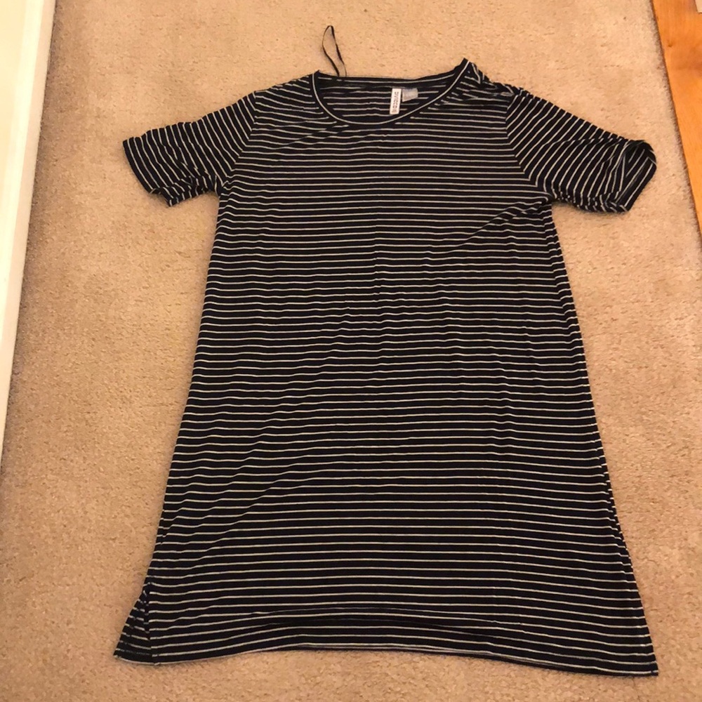 Striped T-shirt Dress